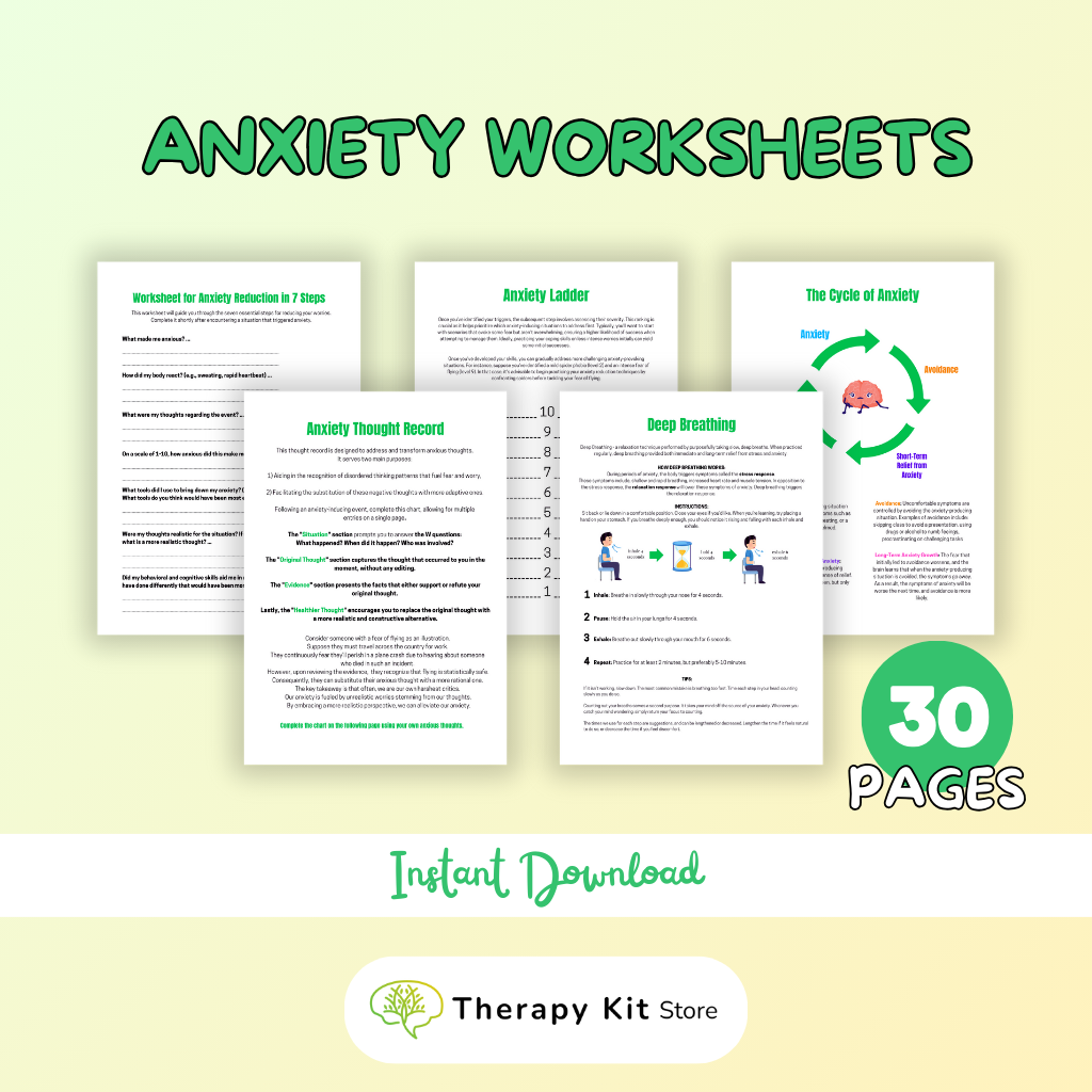 Therapy Worksheets™ Kit Bundle