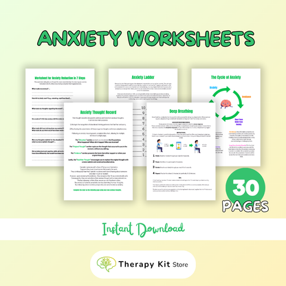 Therapy Worksheets™ Kit Bundle